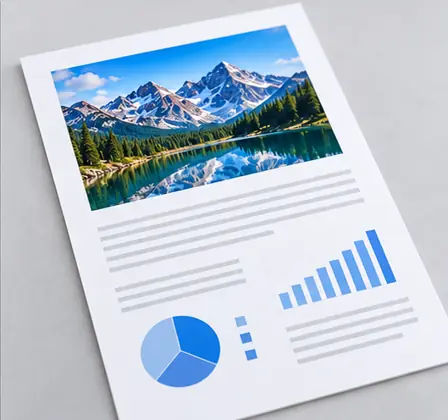 Printed document example