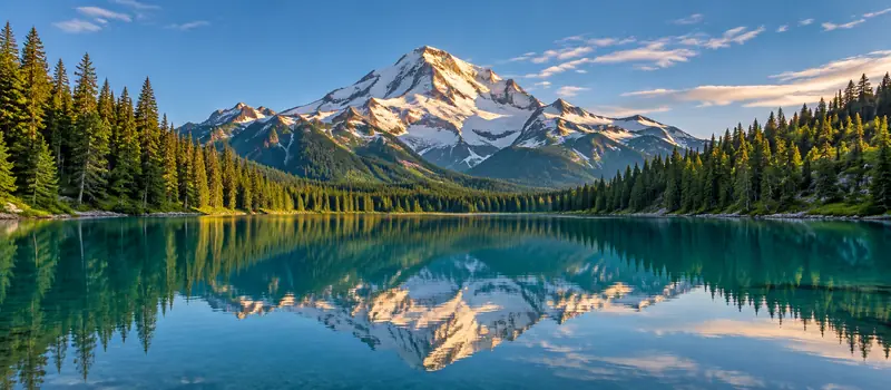 Mountain lake example